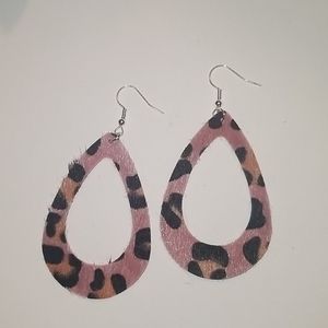 Stylish Leopard Print Earrings